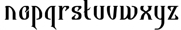 Bekelakar Typeface 1 Font LOWERCASE