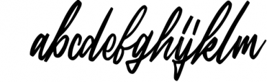 Belbing Script Font LOWERCASE