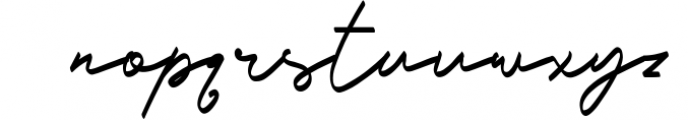 Belgiante Signature Font 1 Font LOWERCASE