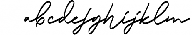 Belgiante Signature Font Font LOWERCASE