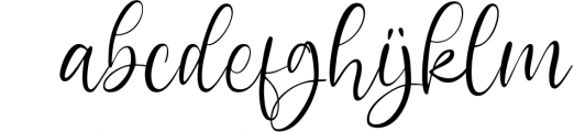 Bella Rosemary | Lovely Script Font Font LOWERCASE