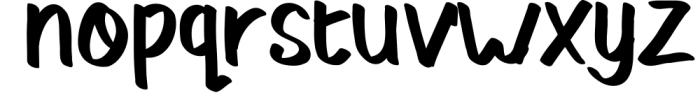 Bellacy Font LOWERCASE