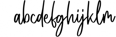 Bellarosse // Elegant Script Font Font LOWERCASE