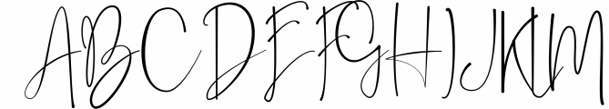 Belleson Luxury Script Type Font UPPERCASE