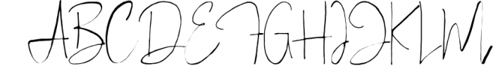 Bellinor A Hand Drawn Signature Font Font UPPERCASE