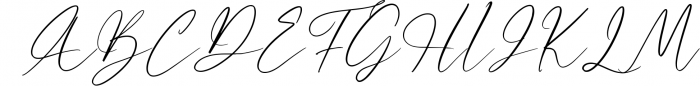 Bellisha Smith - Signature Script Font 1 Font UPPERCASE