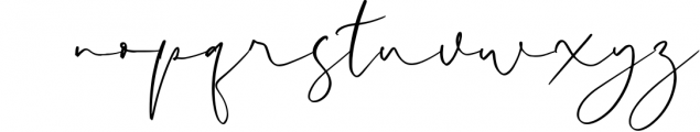 Bellisha Smith - Signature Script Font Font LOWERCASE