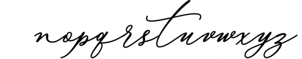 Bellisia Script Font LOWERCASE