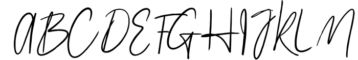 Bellissima - Messy & Modern script Font UPPERCASE