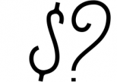 Bellonion Monoline Script 1 Font OTHER CHARS