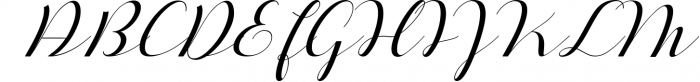 Beloved Typeface Font UPPERCASE