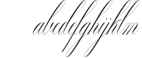 Benalline Signature 4 Font LOWERCASE