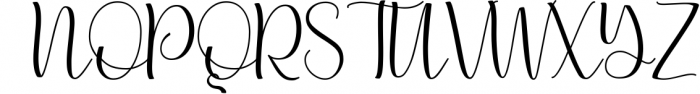 Beneath The Mistletoe 3 Font UPPERCASE