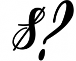 Bennedik Signature Typeface Font OTHER CHARS