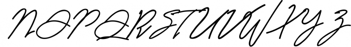 Bennedik Signature Typeface Font UPPERCASE