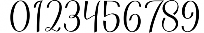 Benthura Script Font OTHER CHARS