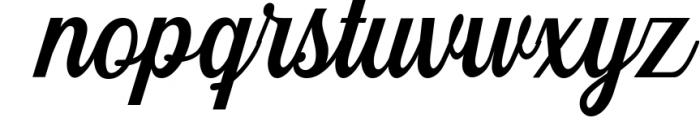 Bentley Variantions 15 Font LOWERCASE