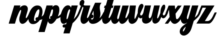 Bentley Variantions 7 Font LOWERCASE