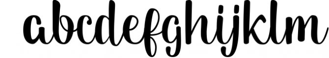 Benvollin - Cursive Handwritten Font Font LOWERCASE