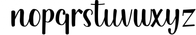 Benvollin - Cursive Handwritten Font Font LOWERCASE