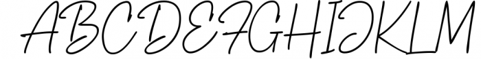 Bernadette Signature | Modern Script Font UPPERCASE