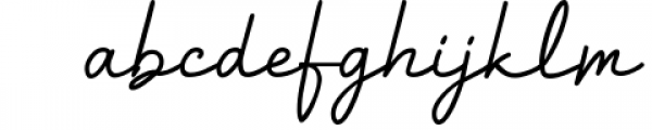 Bernadette Signature | Modern Script Font LOWERCASE