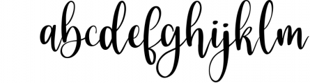 Berthalisa - Modern Calligraphy Font Font LOWERCASE