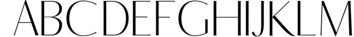 Berton Sans Serif Typeface 2 Font UPPERCASE