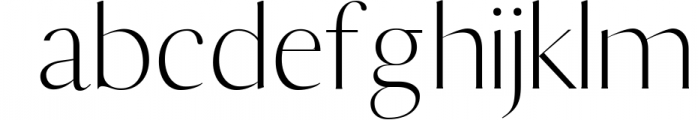 Berton Sans Serif Typeface 2 Font LOWERCASE