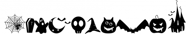 Best SELLER - Halloween Crafting Font BUNDLE 21 Font OTHER CHARS