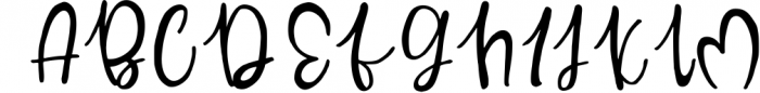 Best Valentine - Handwritten Font Font UPPERCASE