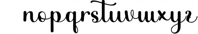 Besthie Font LOWERCASE