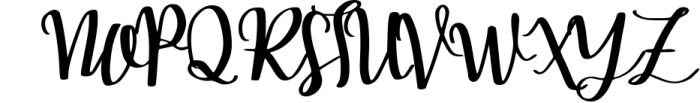 Besties - A New Lettering Script Font Font UPPERCASE