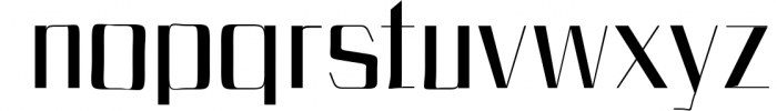 Bethan Sans Serif Typeface 1 Font LOWERCASE