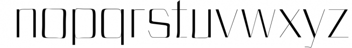 Bethan Sans Serif Typeface 2 Font LOWERCASE