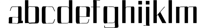 Bethan Sans Serif Typeface 3 Font LOWERCASE
