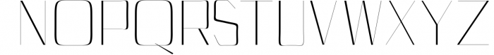 Bethan Sans Serif Typeface Font UPPERCASE