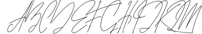 Bettarria - Signature Font Font UPPERCASE