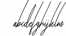 Bettarria - Signature Font Font LOWERCASE