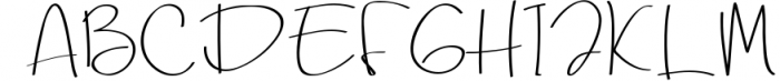 Bettasand Handwritten Script Font Font UPPERCASE
