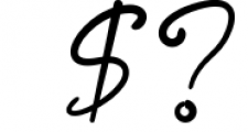 Betterlyne Handwritten Script 1 Font OTHER CHARS