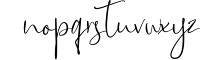 Bettrish // Stylish Signature Font Font LOWERCASE