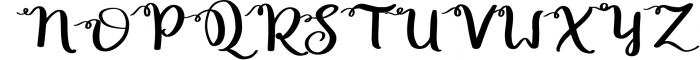 Betty Rose - Handwritten Font Font UPPERCASE