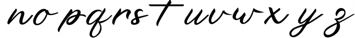 Beyondy Handwritten Script Typeface Font LOWERCASE