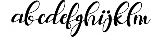 belymole - Beautiful Lovely Script Font Font LOWERCASE