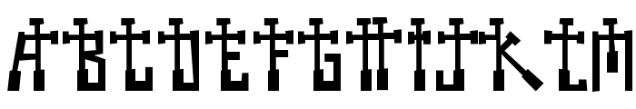 BECROSS Font LOWERCASE