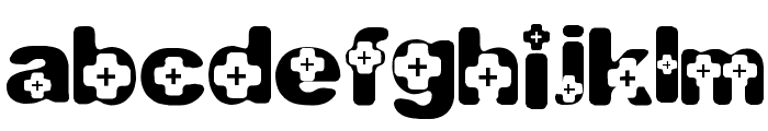 BEER02-A CROSS Font LOWERCASE
