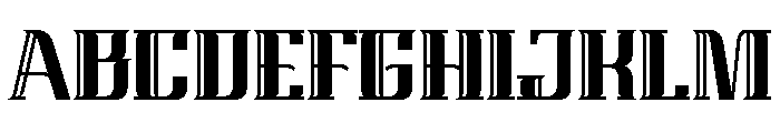BEHINERtrial Regular Font UPPERCASE