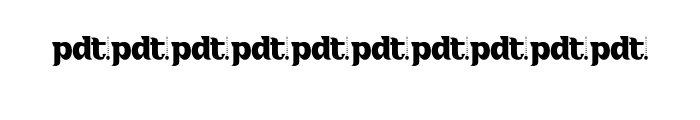 BEMICY trial Regular Font OTHER CHARS
