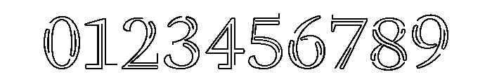 BENT WIRE Font OTHER CHARS